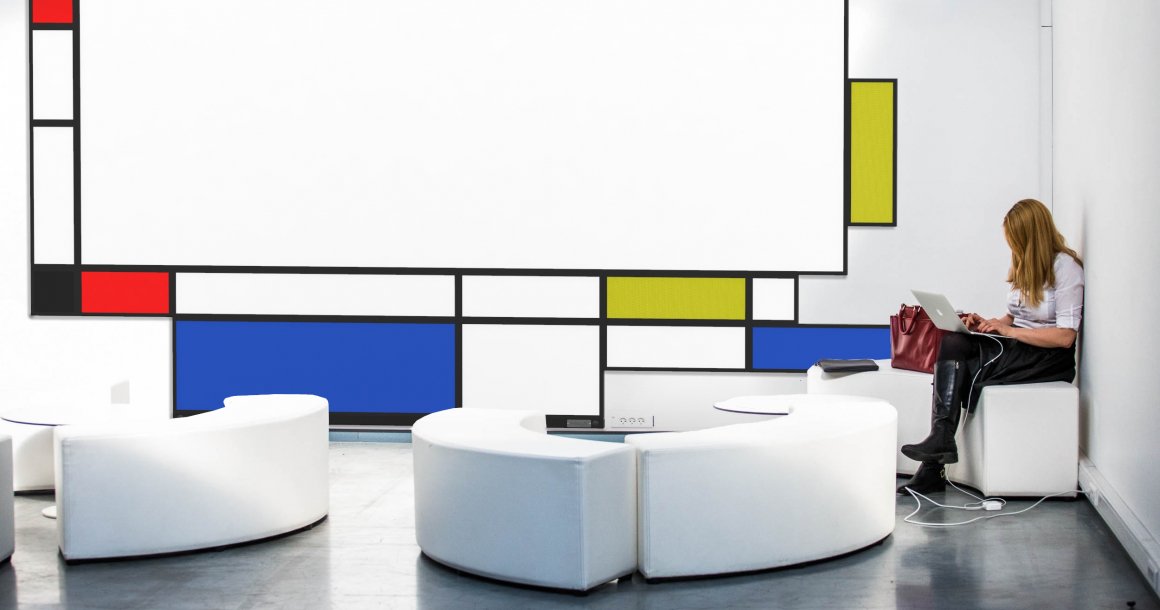 Sortie en 2021, la gamme Mondi de Vanerum fait du tableau blanc un élément décoratif autant que collaboratif.